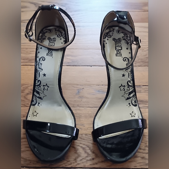 Brash Entertainment Strappy Stilettos~Size 8 - Picture 3 of 7